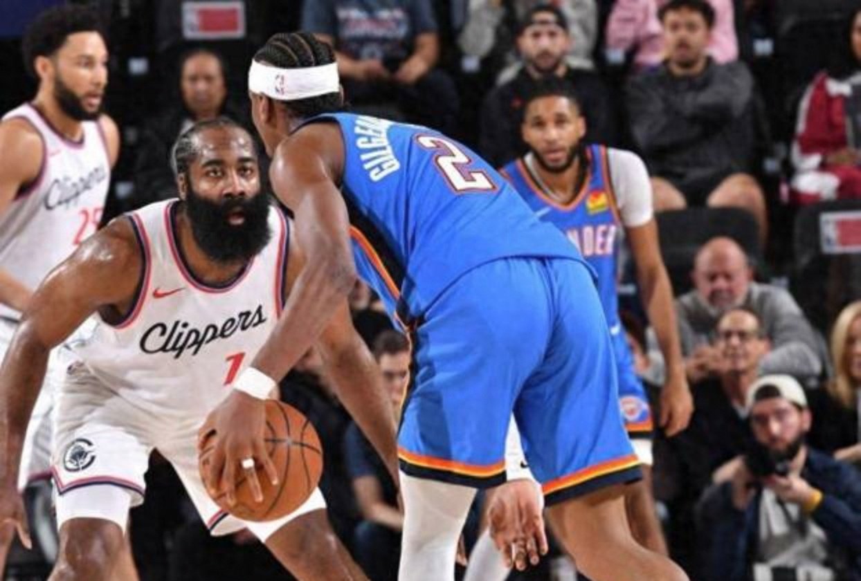 爵士险胜雷霆,哈登惊艳世界 爵士险胜雷霆,哈登惊艳世界