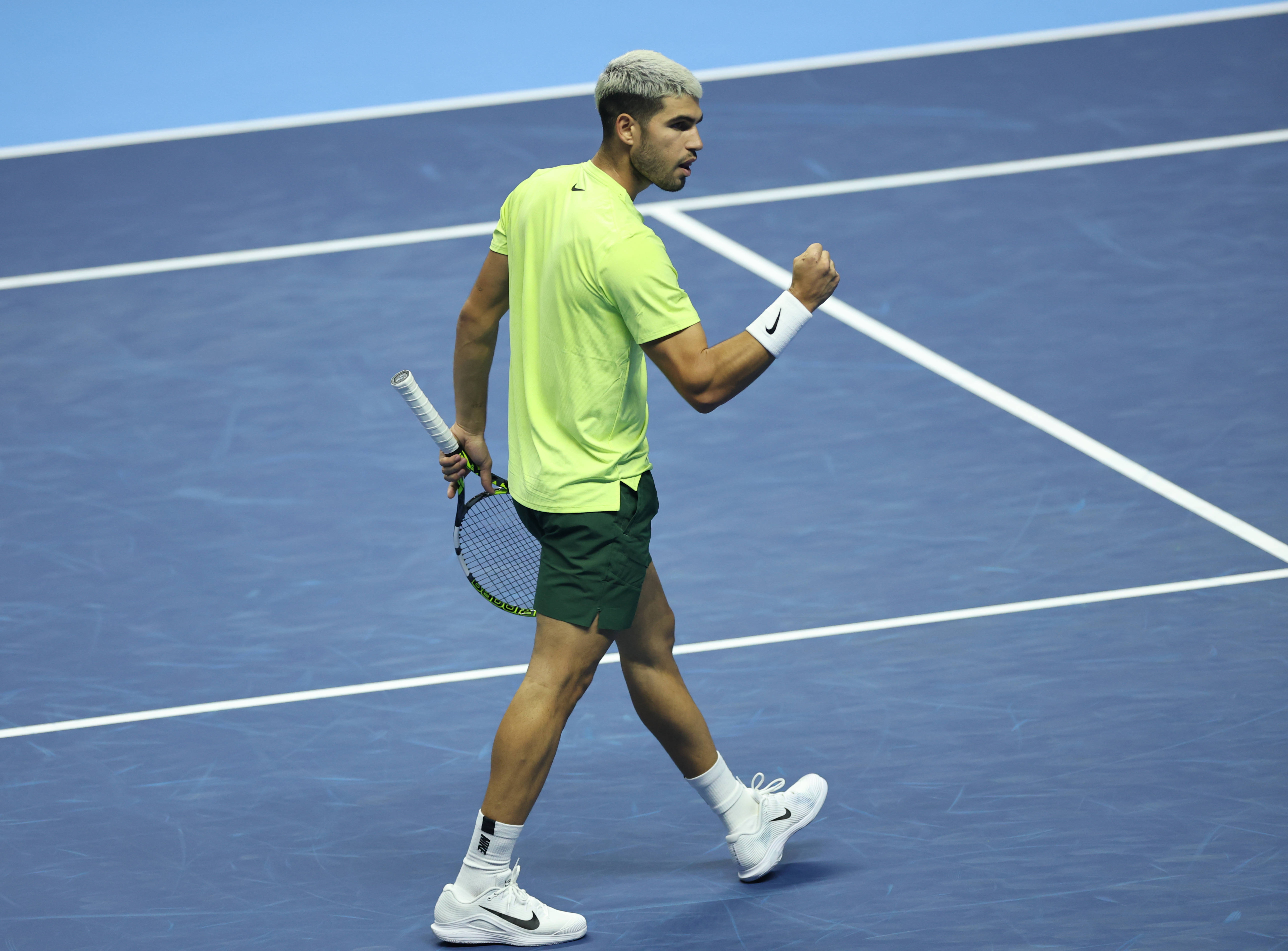 ATP总决赛完胜法网,阿尔卡拉斯关键制胜 ATP总决赛完胜法网,阿尔卡拉斯关键制胜